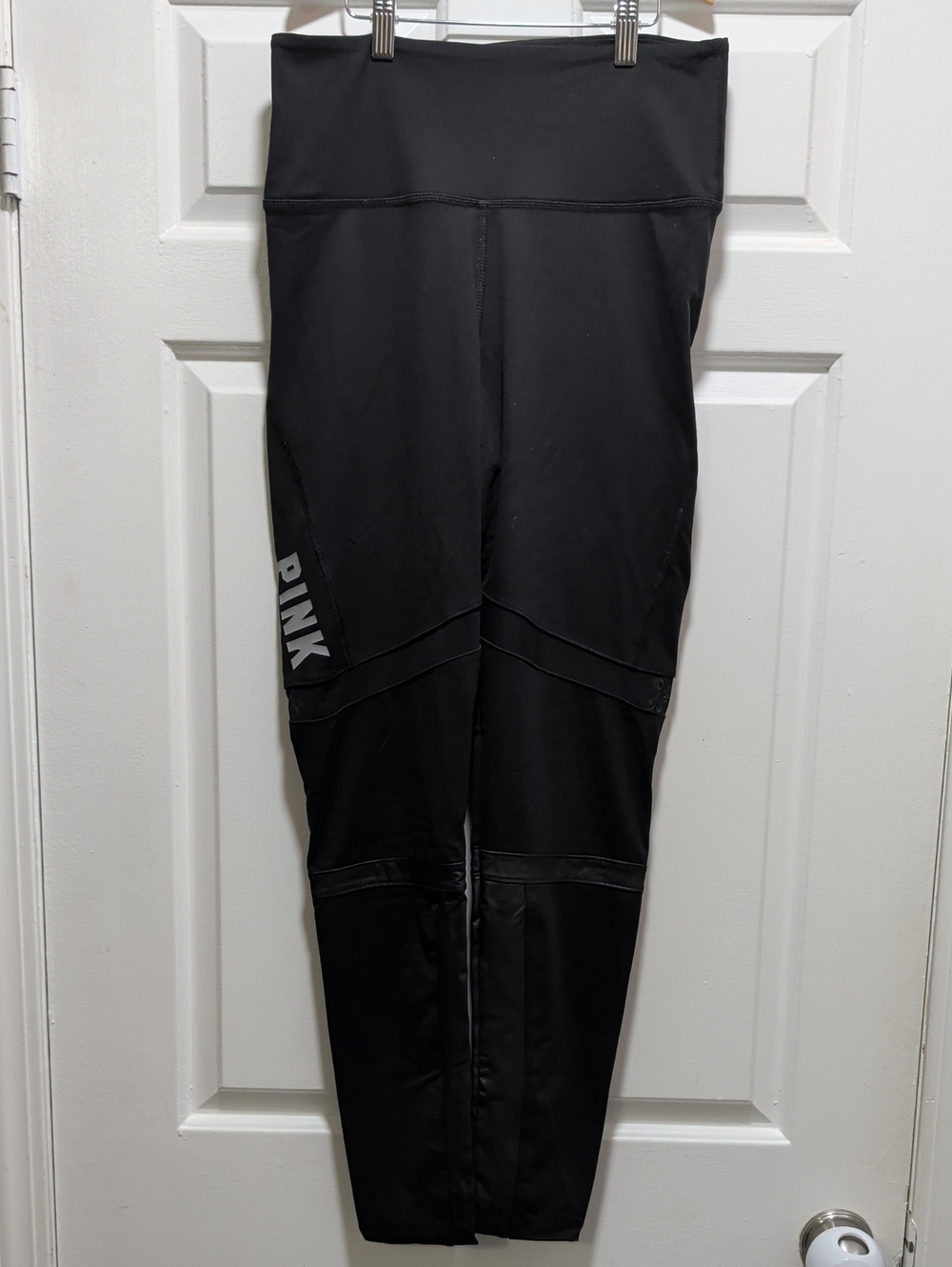 PINK Victoria's Secret Black High-Waist Athletic Leggings